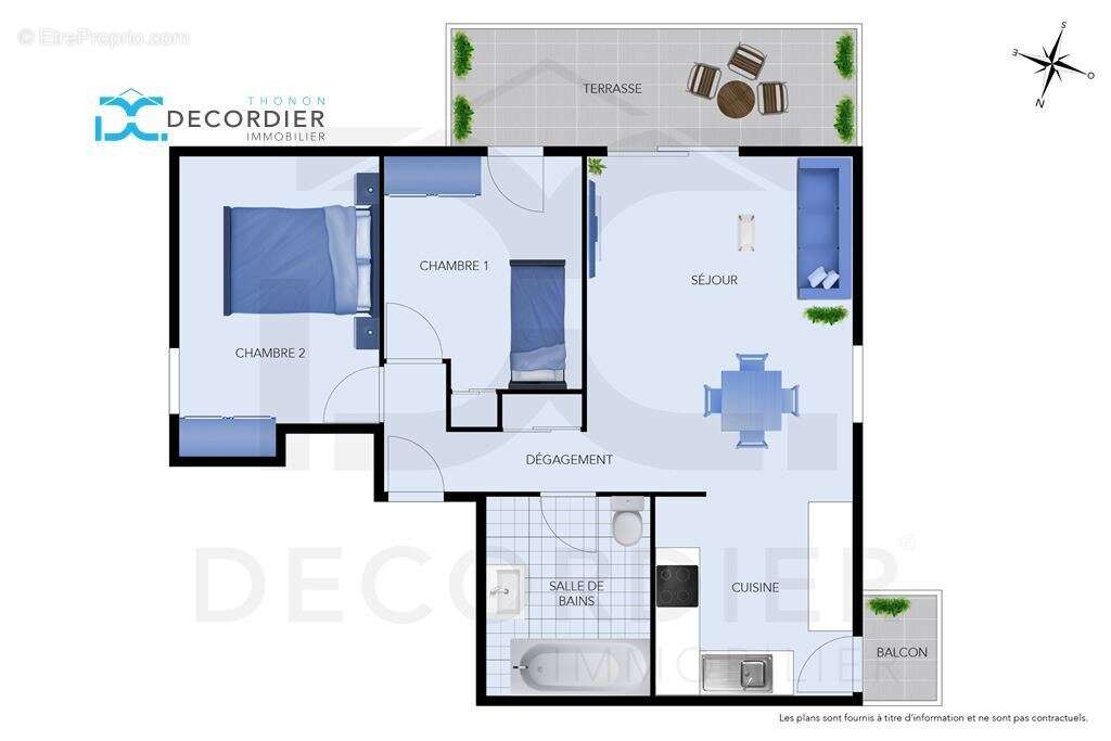 Appartement à THONON-LES-BAINS