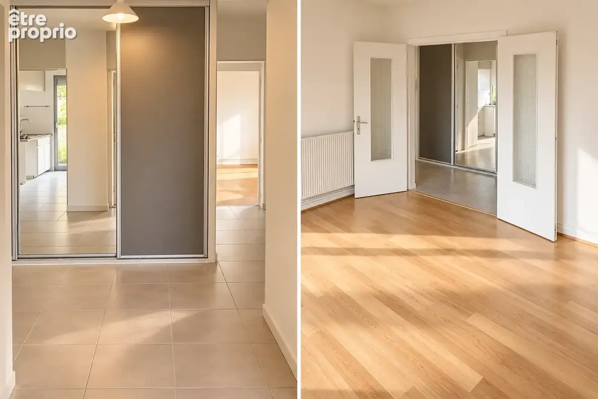JOLIMONT / ARGOULETS - Appartement 3 pièces de 59m2 en dernier étage - Terrasse - 169 500 € - photo 2
