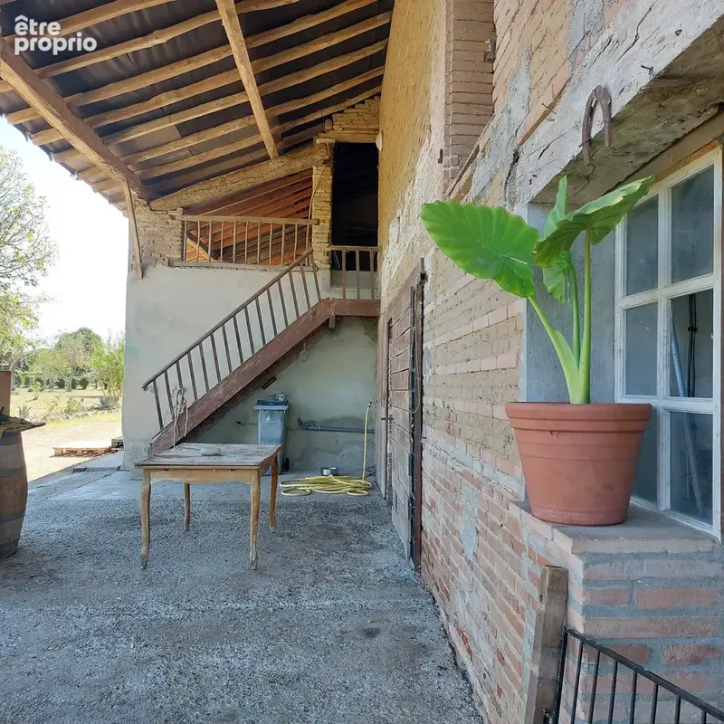 Maison à vendre 5 pièces SAINT ETIENNE DE TULMONT (82) corps de ferme rénové avec dépendance sur environ 20000m² de terrain envi - photo 29