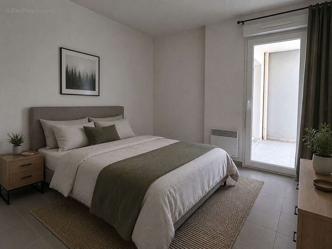 Appartement t3 - terrasse & parking - photo 7