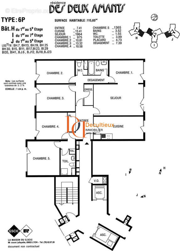 Appartement à LYON-9E