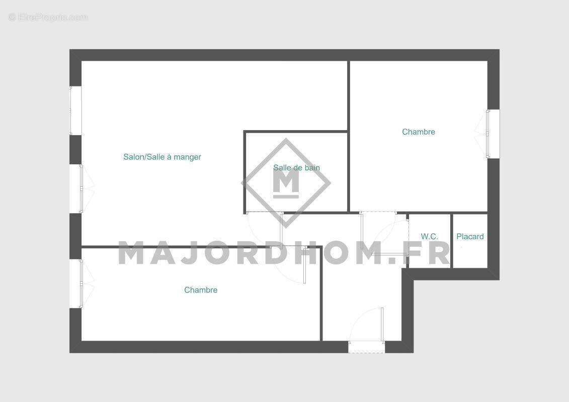 Appartement à MARSEILLE-1E