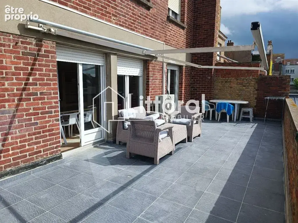 Appartement proche plage - 2 ch. - grande terrasse - photo 1