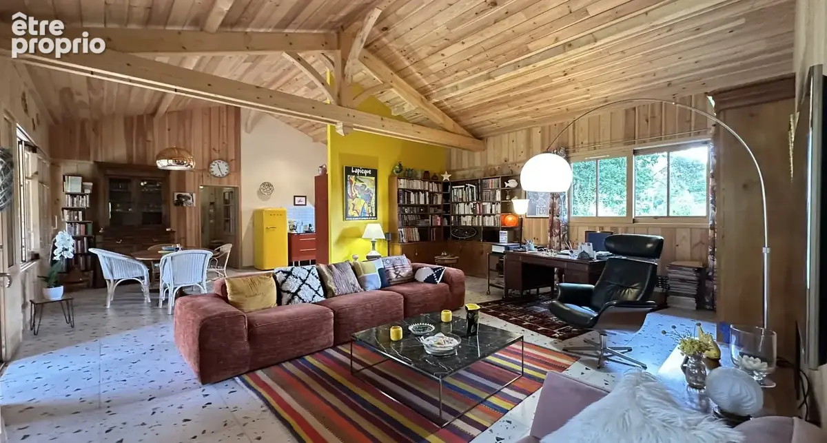 Ensemble immobilier dont villa ossature bois de type t4 de 165  +  dependance de 120 m2 - photo 12