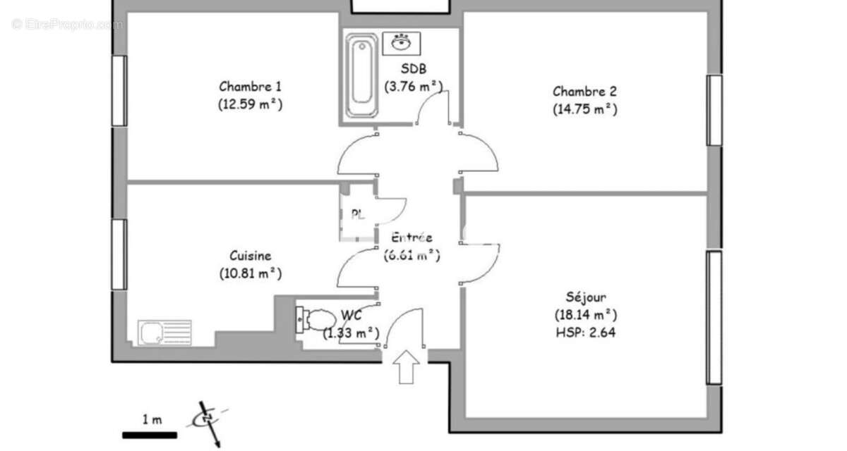 Appartement à MONTPELLIER