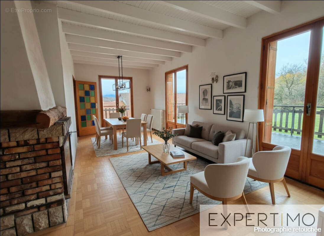 Maison a renover - opportunite rare - grand sous-sol - au calme - vue montagnes - photo 7