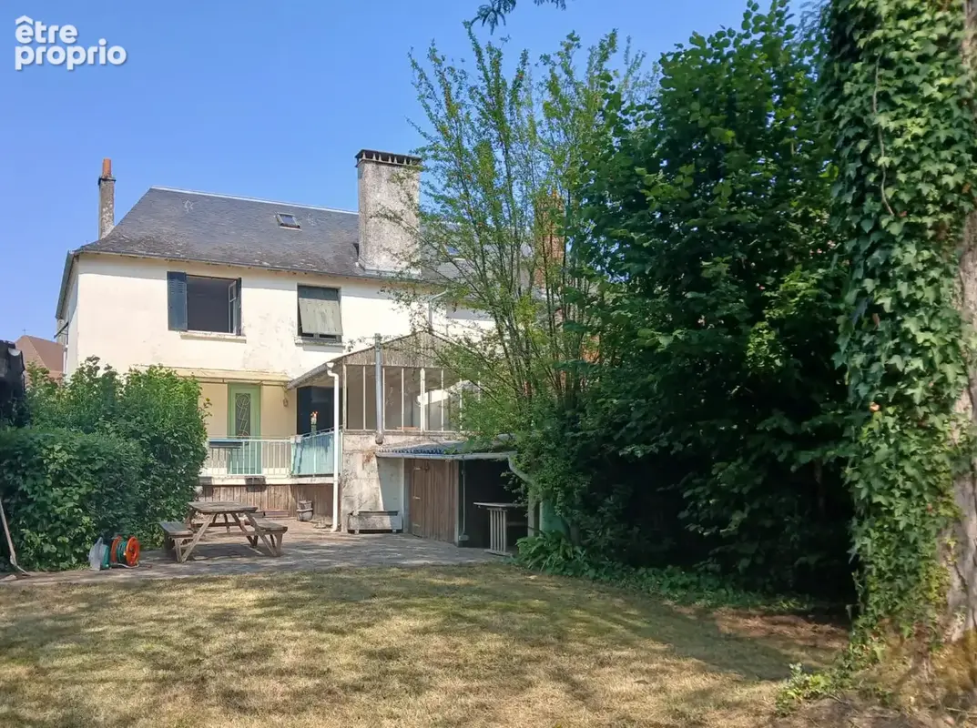 Garden towards house