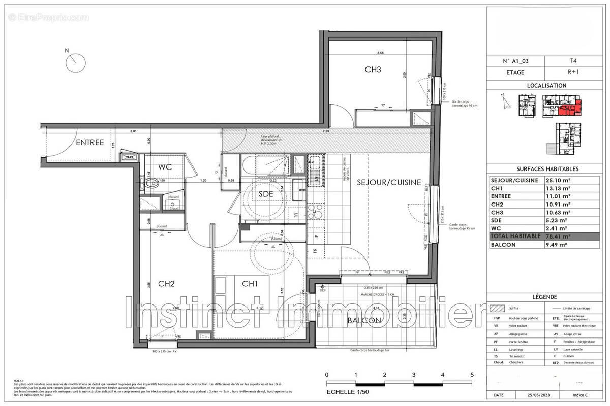 Appartement à RENNES