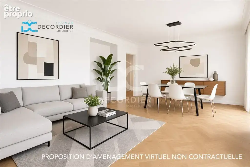Thonon les bains appartement t3 de 70.12m² - photo 22