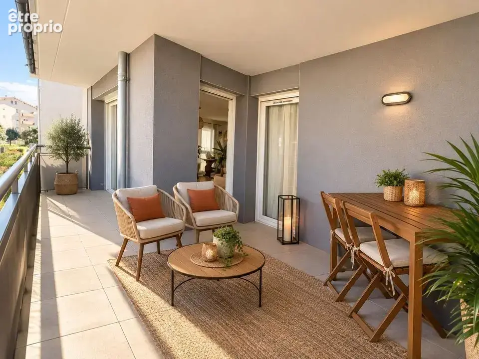 Reignier t2 50 m² avec balcon 11 m² parking & cave dans une - photo 2