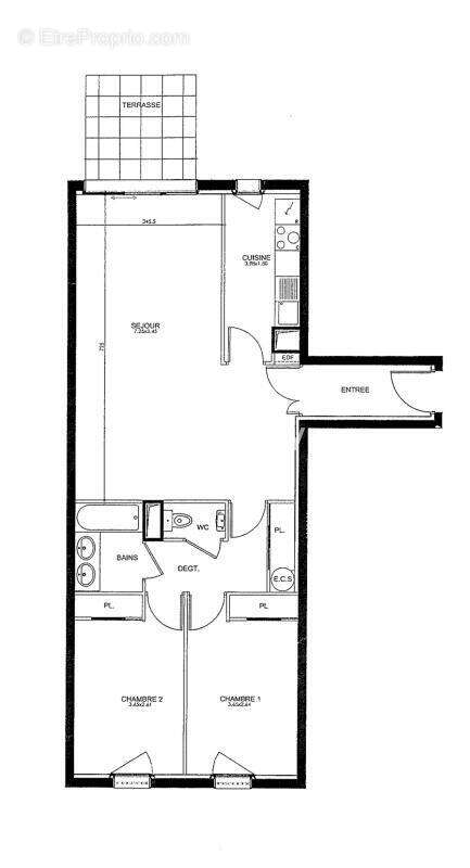 Appartement à NANTES