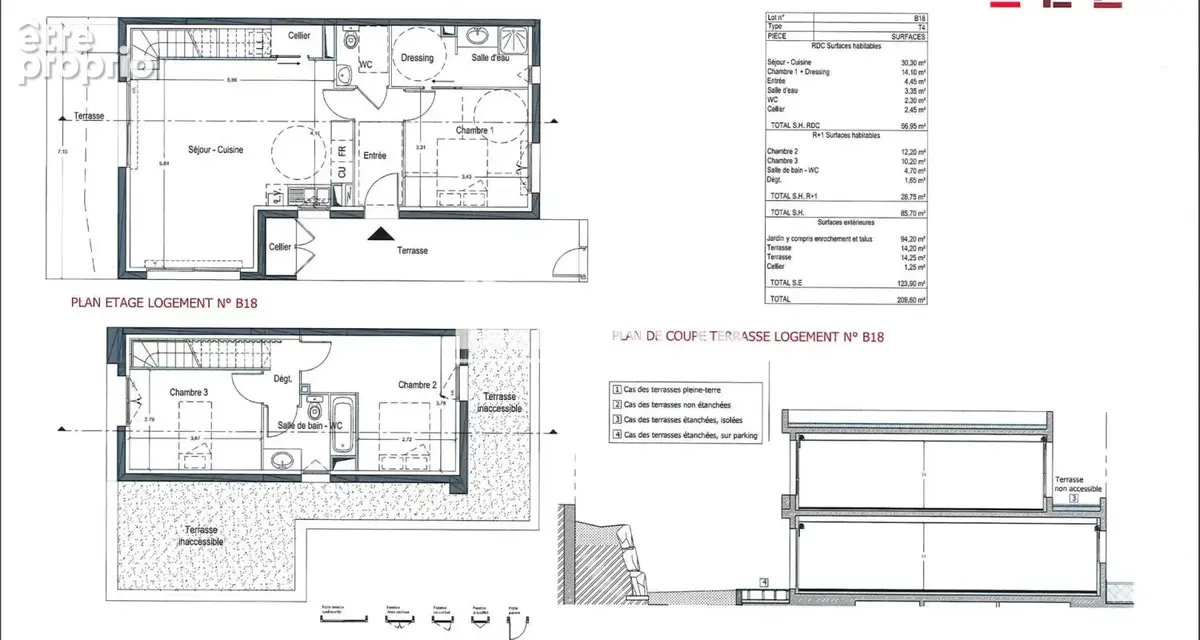 Maison T4 de 2016 avec jardin, terrasses, piscine et deux garages – Prades-le-Lez - photo 10