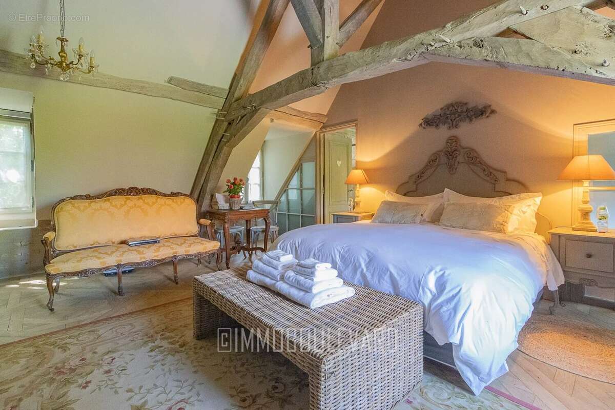 À vendre, Maison de charme à Boussac (23) vue château - photo 20