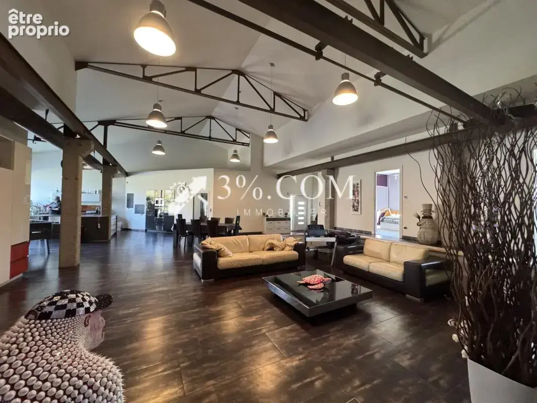 3%COM LOFT industriel   avec jardin sur 10 ares - photo 12