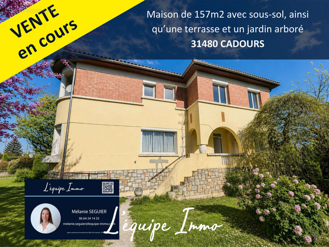 Maison à CADOURS