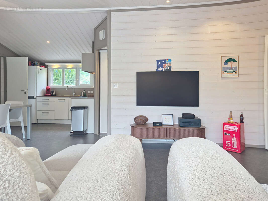 Coup de cœur assuré   Superbe chalet bois T4 récent et parfaitement entretenu à AZUR ! - photo 8
