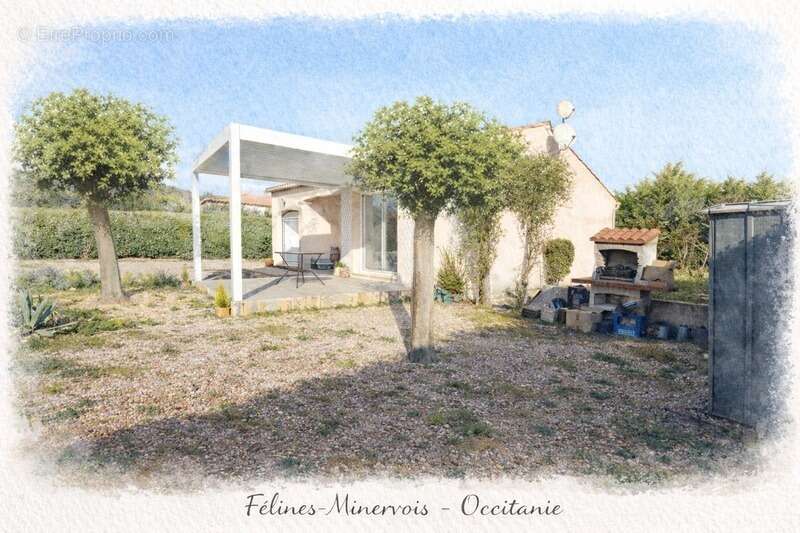 Villa de plain-pied lumineuse avec jardin piscinable et garage – Félines-Minervois - photo 2