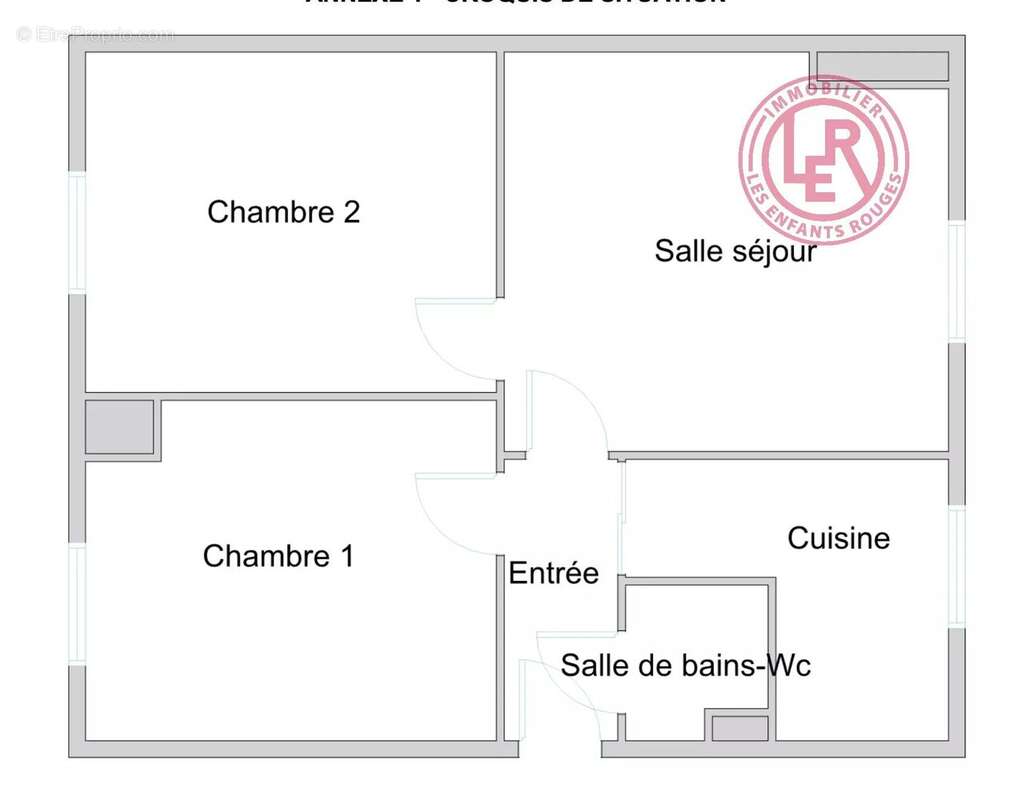 Paris 7ème - Ecole Militaire - Avenue de la Bourdonnais - Appartement de 2 chambres de 45,53m2 au dernier étage par ascenseur - photo 12