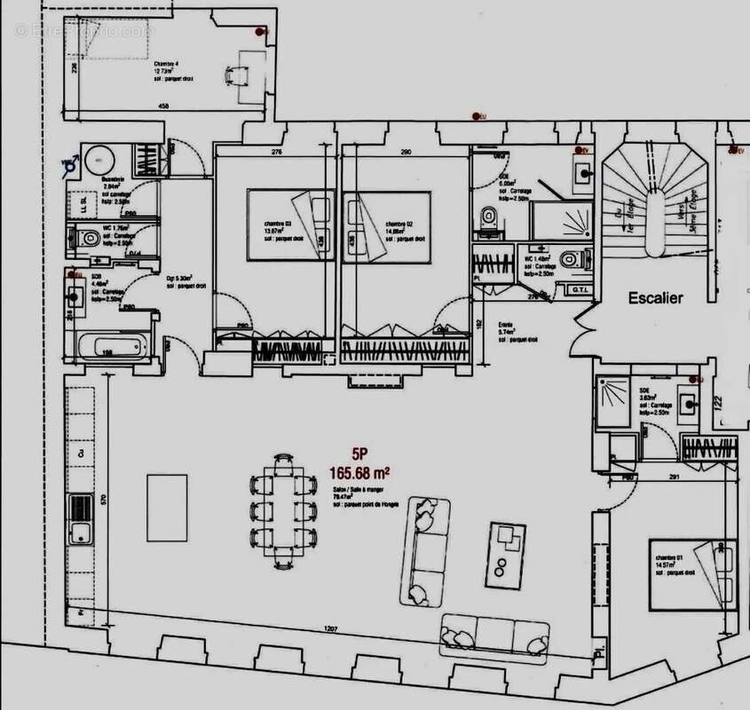 Appartement à NEUILLY-SUR-SEINE