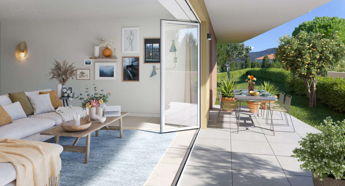Appartement T2 46m2 avec jardin - Cogolin 83310 - photo 3