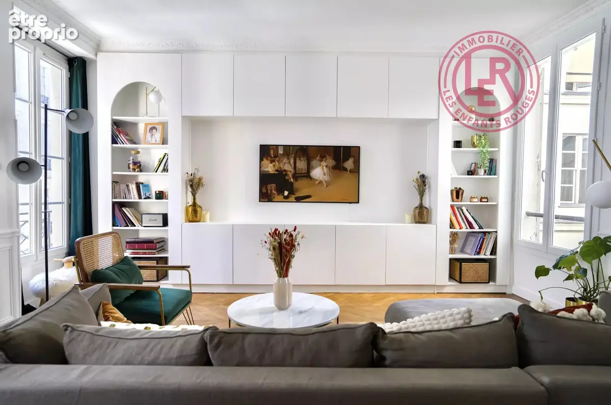 LE MARAIS – Rue Meslay – Appartement d’exception entièrement rénové - photo 5