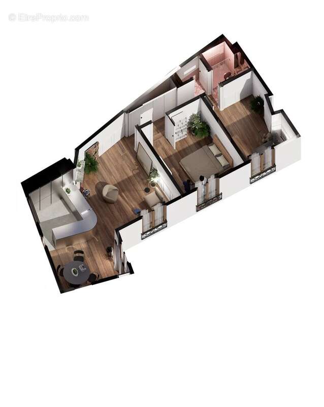 Appartement à PARIS-1E
