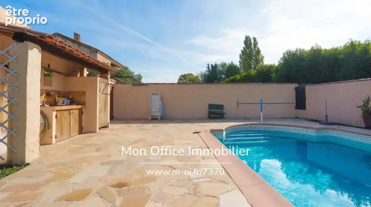 Référence : 7370-MCO - Maison 5 pièces terrain 1089 m² avec dépendance et piscine au calme absolu - photo 15