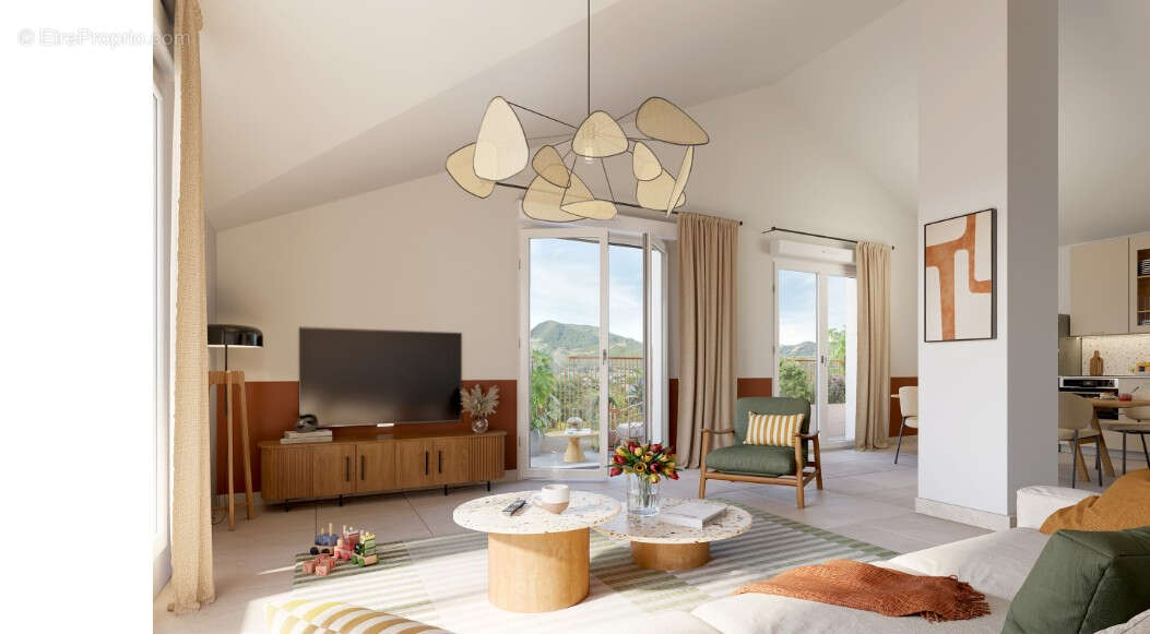 La roche dur Foron - Grand T1 de 39.36 m² dernier étage  -Frais de notaire offerts ! - photo 4