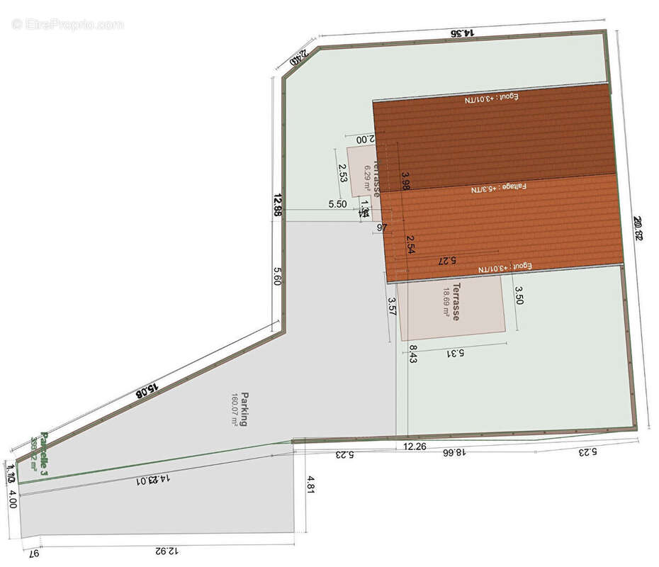 Terrain à FLACHERES