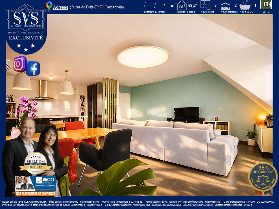 Appartement à GEUDERTHEIM