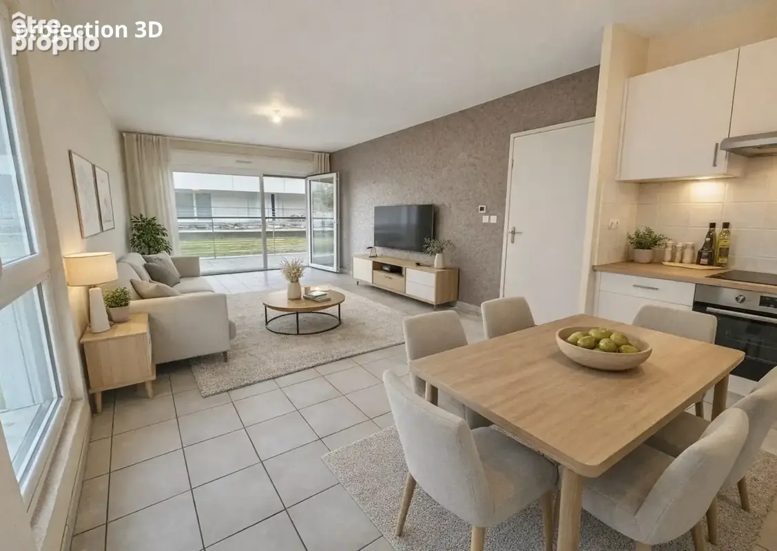 Appartement t3 - la riche centre - photo 7