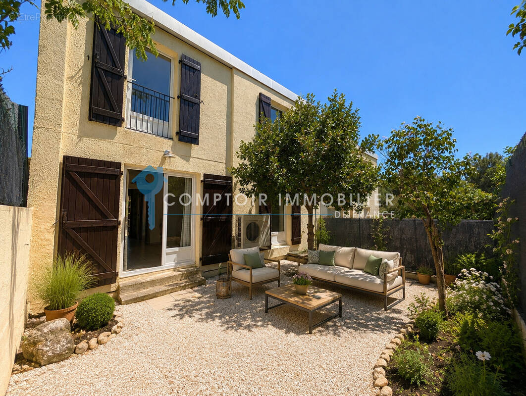 Dépt Hérault (34) - JACOU  à vendre maison climatisée de 85m2 en R+1 avec jardin et cabanon sur parcelle de 18 - photo 1