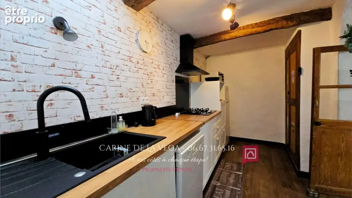 Maison en pierre 90 m2 avec garage, terrasse, jardin - photo 3