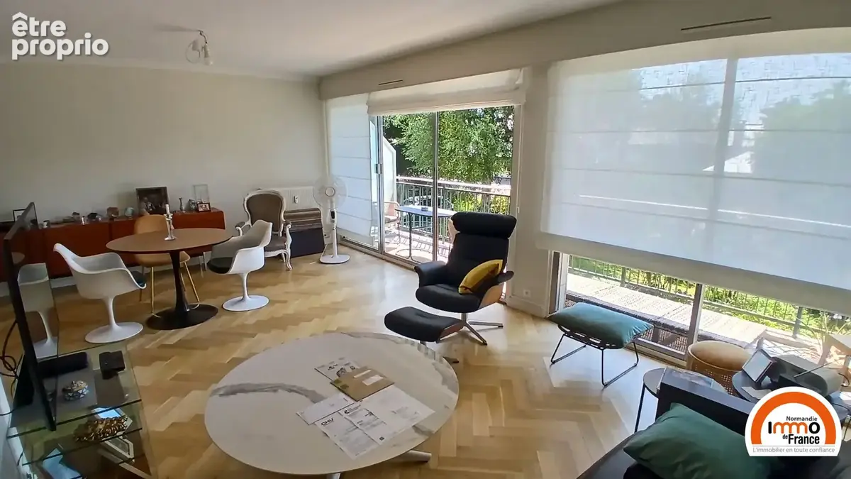 Appartement T3/T4 rénové avec balcon, garage et cave ? Rouen Mi-Hauteurs - photo 5