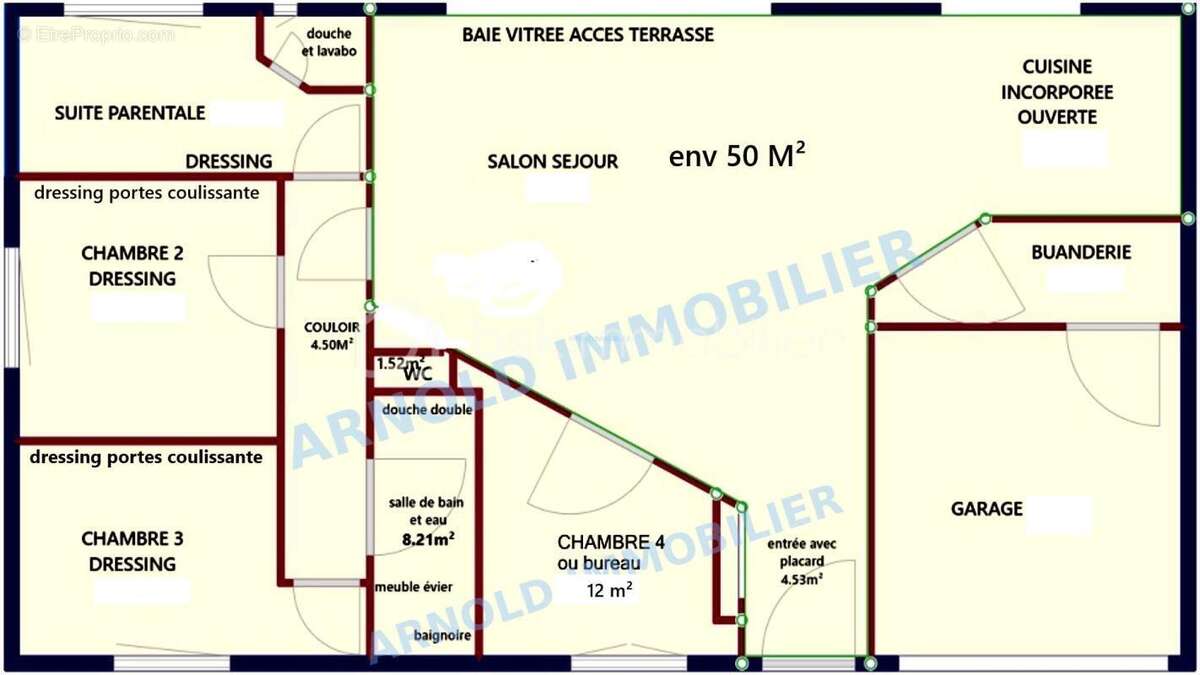 Maison à COUTRAS