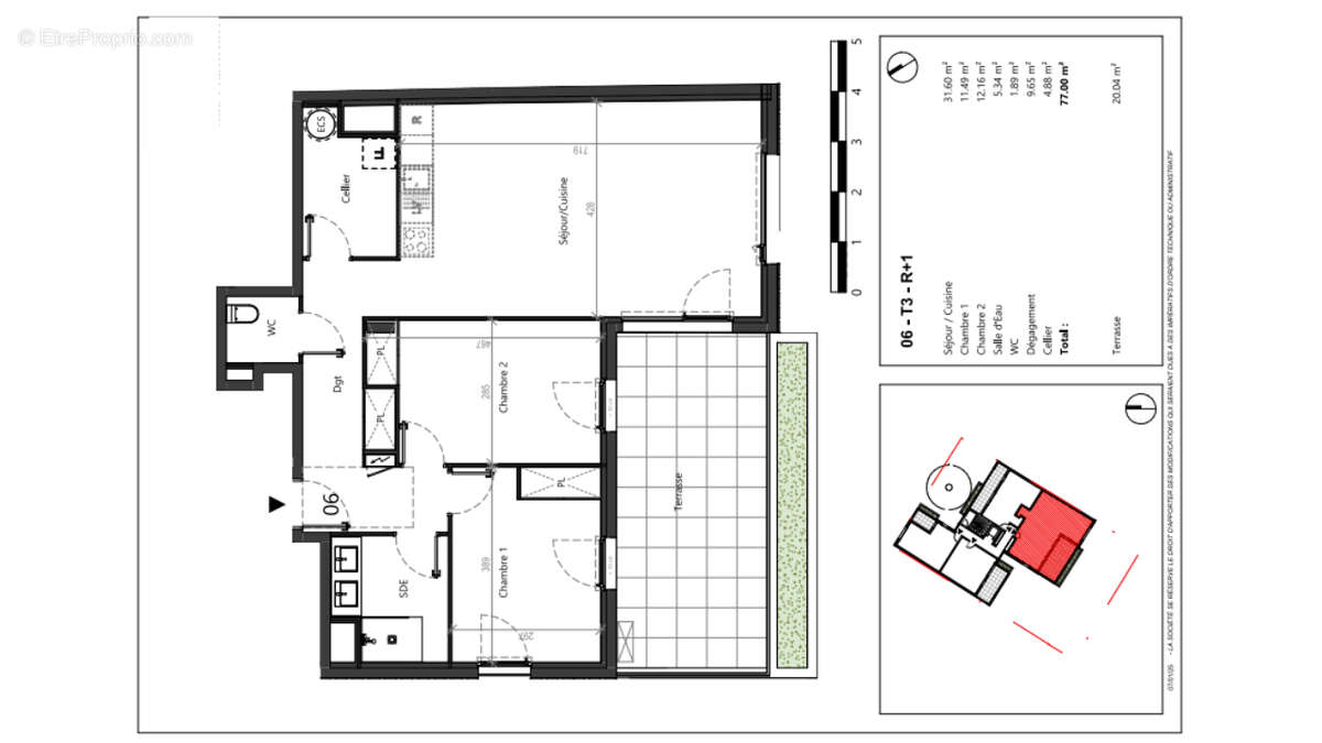 Appartement à TOULOUSE