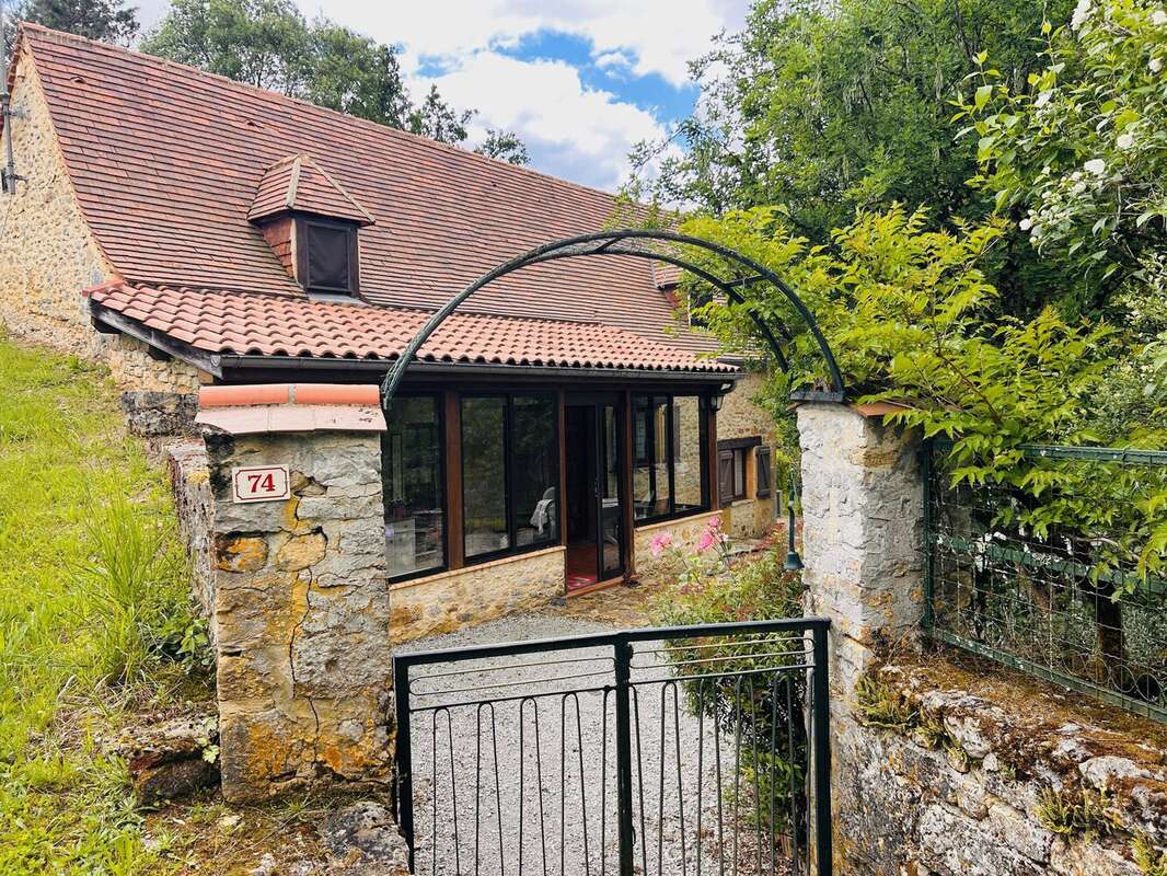 Maison de campagne avec maison d'amis, piscine et jardins privés près de Gourdon - photo 6