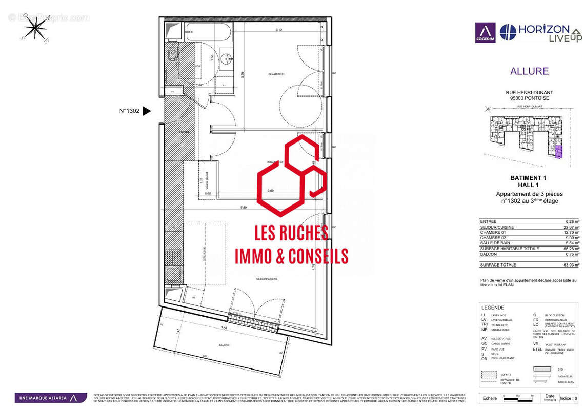 Appartement à PONTOISE