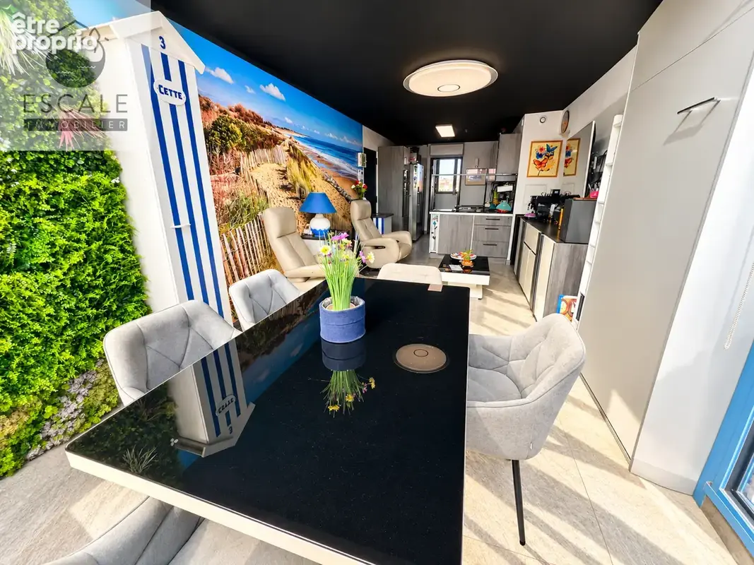 Vente grand type 3 refait a neuf aux quilles a sete - photo 9