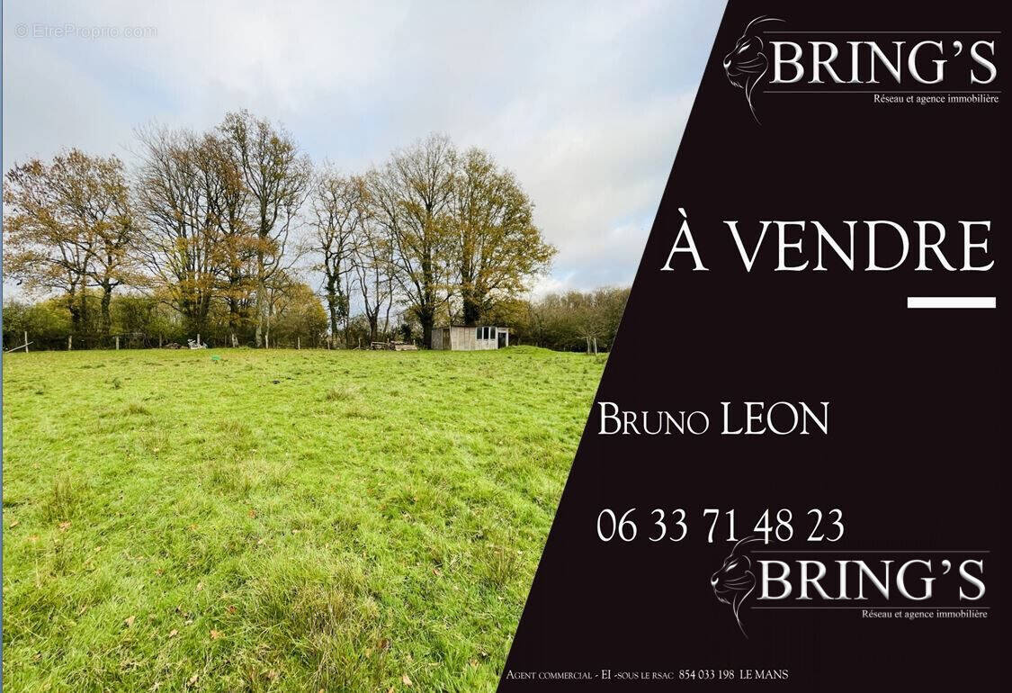Terrain à VILLAINES-LA-CARELLE
