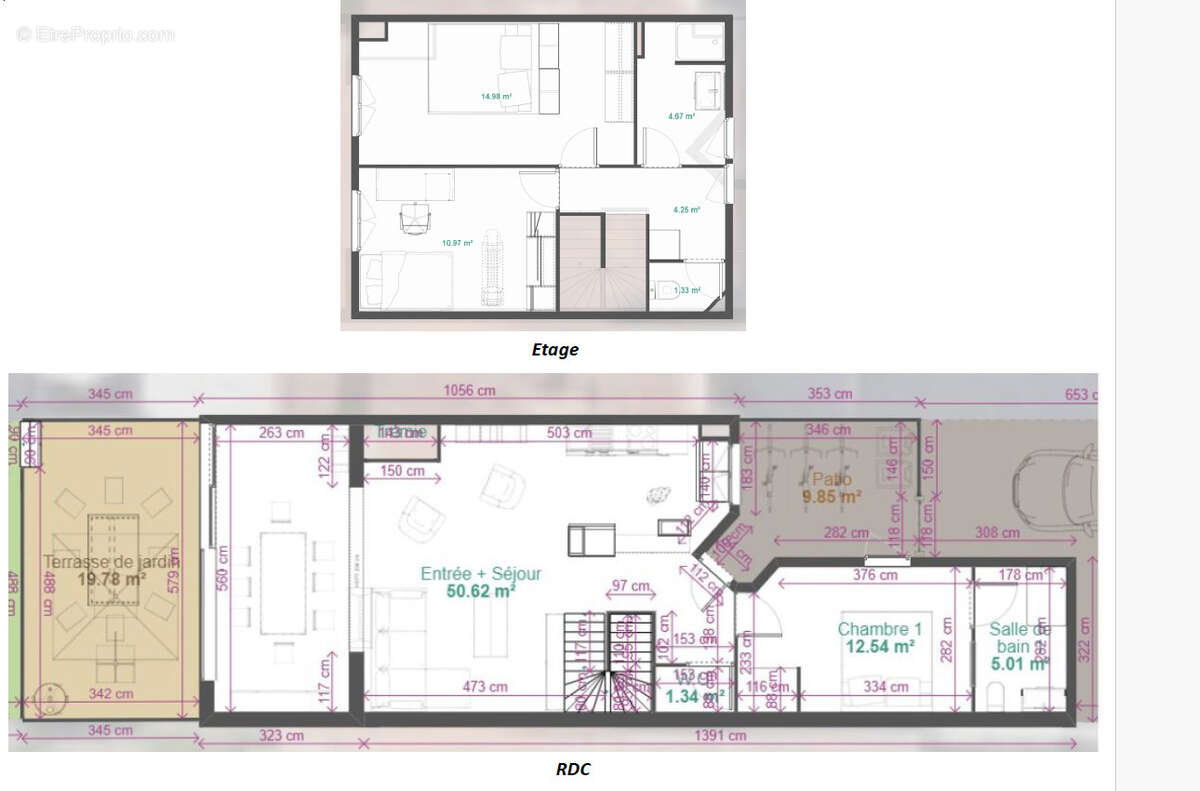 Maison à LE BOUSCAT