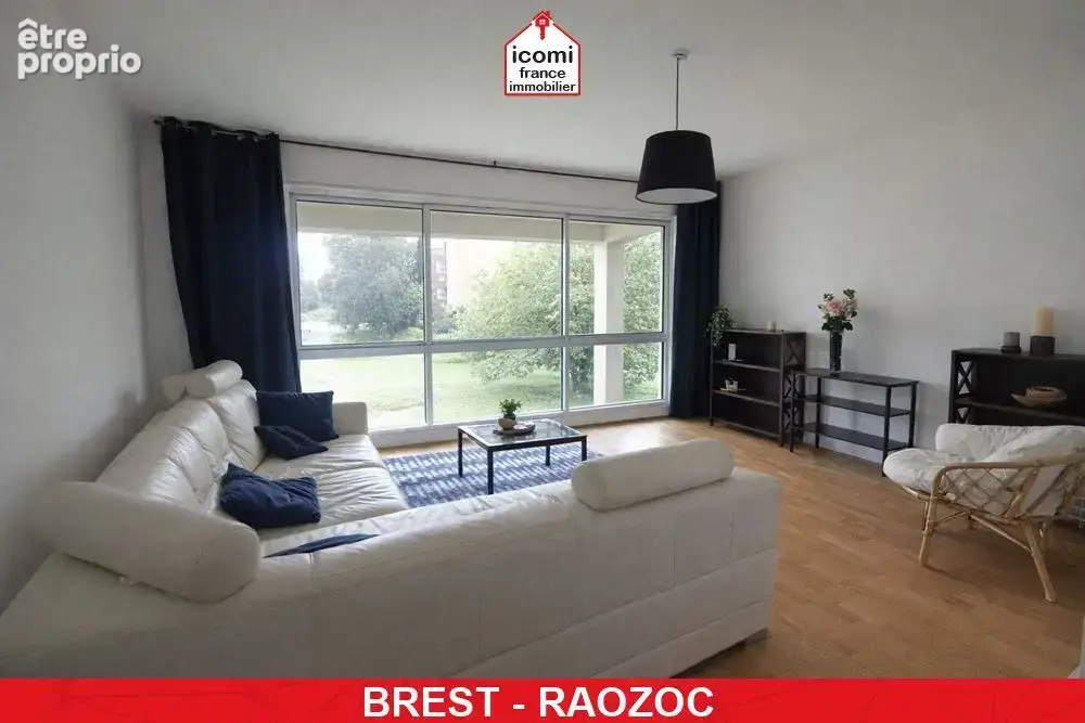Finistere - brest (29200) - a vendre - appartement 85m² - ascenseur - 3 chambres- 2 places de parking - dalle beton - aucuns tra - photo 2
