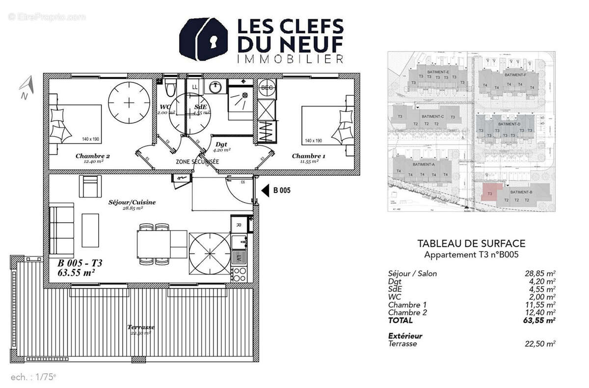 Appartement à SAINT-MARTIN