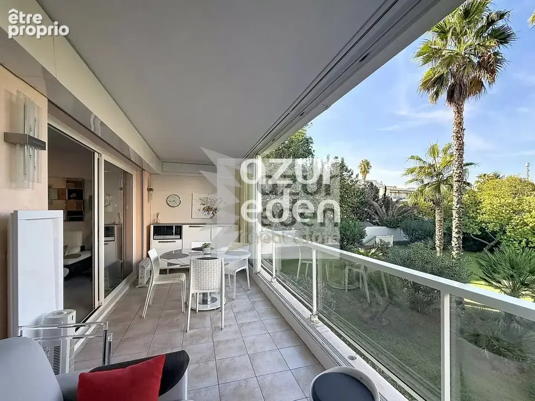 Cannes - Palm Beach 2P avec vaste terrasse - photo 6