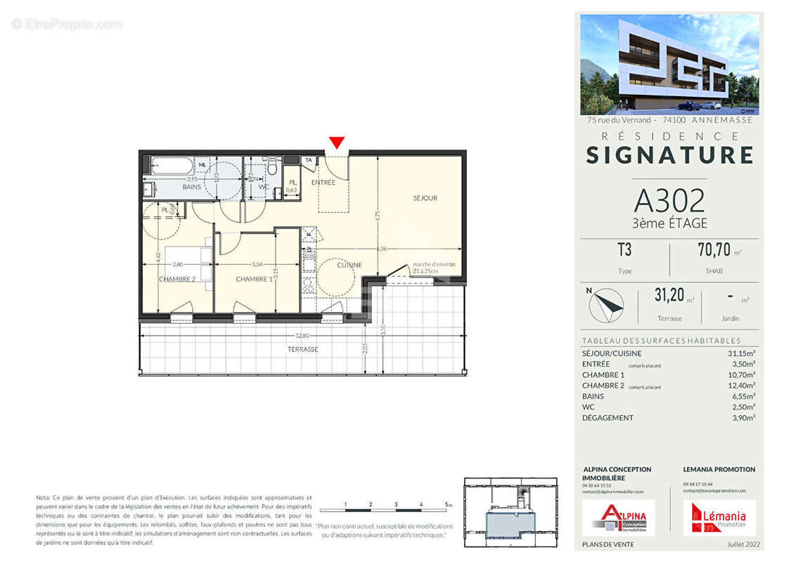 Appartement à ANNEMASSE