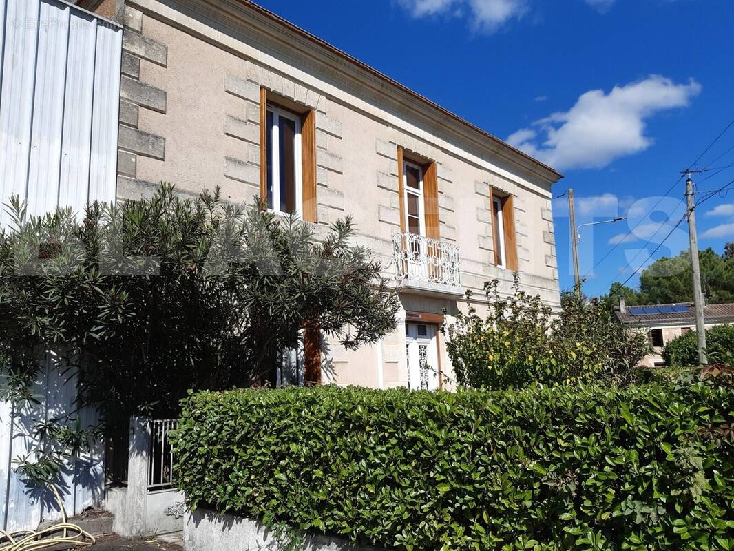 maison exterieur delgue - Maison à BERSON