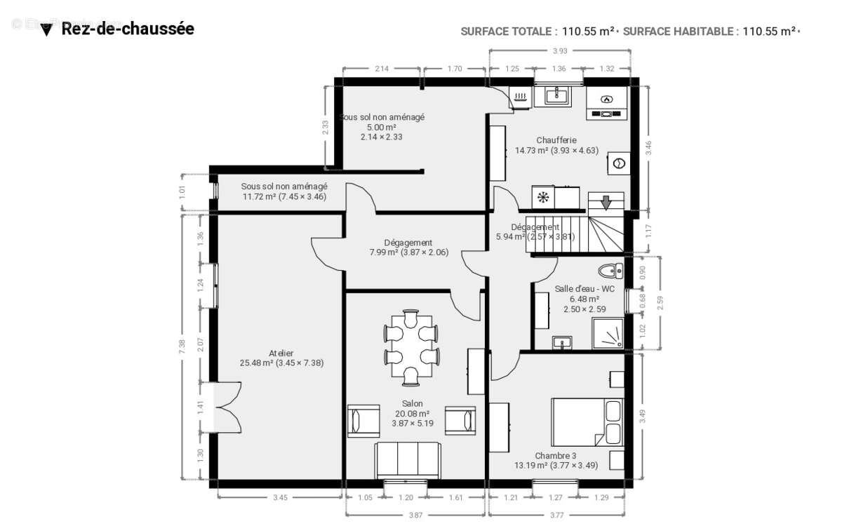 Maison à SAINT-GEORGES-DE-DIDONNE