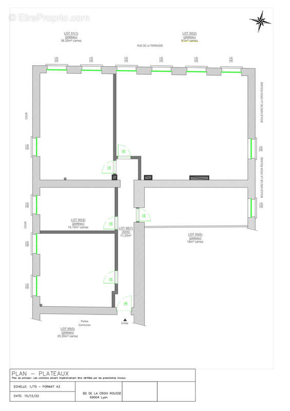 Appartement à LYON-4E