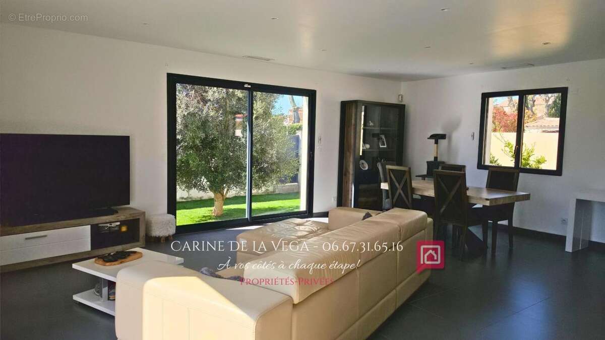 Villa contemporaine plain-pied de 127m² avec piscine à deux pas de Pézenas - photo 5