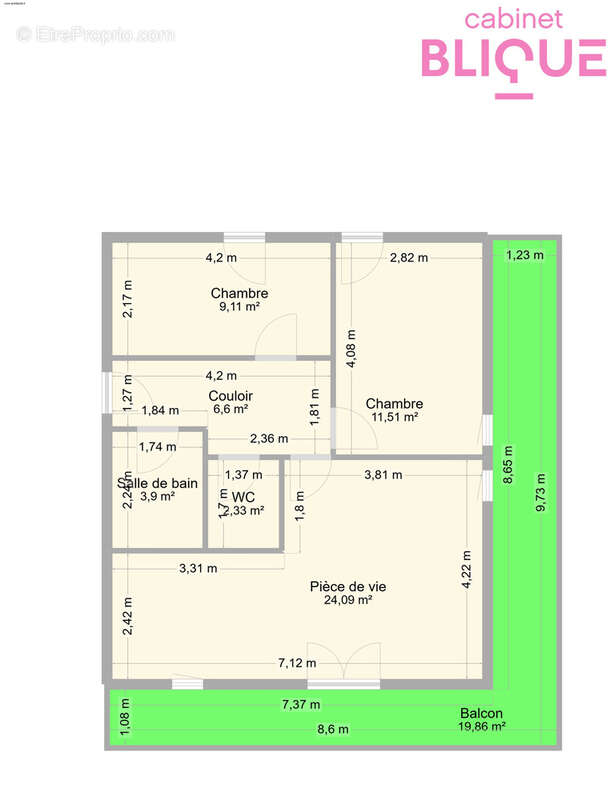 Appartement à NANCY